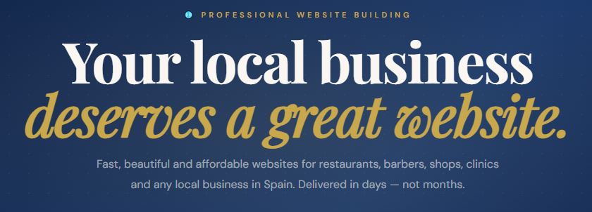 Why Every Local Business in Spain Needs a Website in 2026